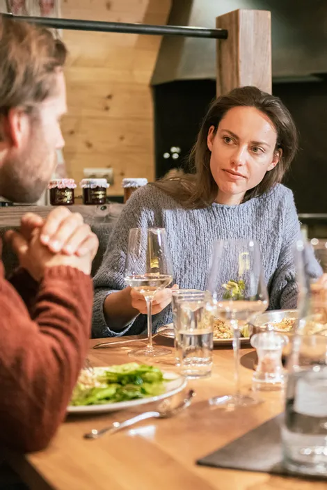 Gemütliches Beisammensein in der Kendlalm