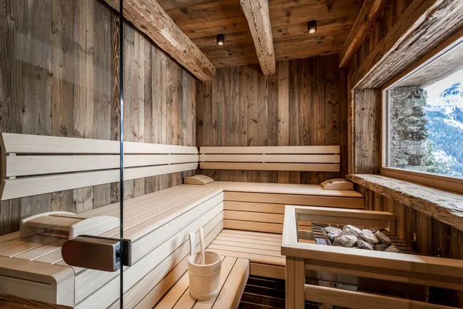 Almhütte mit Sauna