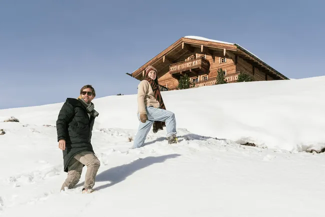Winterwanderung in Saalbach