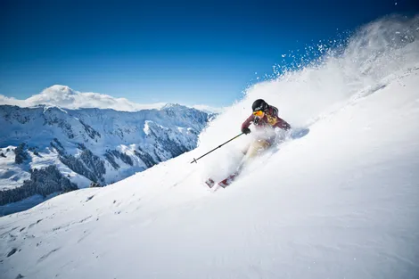 Skifahren im Skicircus Saalbach Hinterglemm